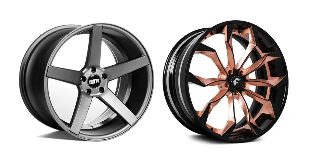 What's the difference between matte and glossy rim powder coating