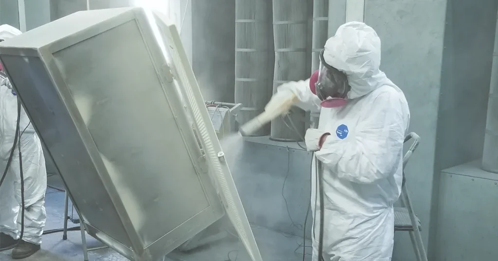 Why is epoxy powder coating the first choice for home appliance housings?