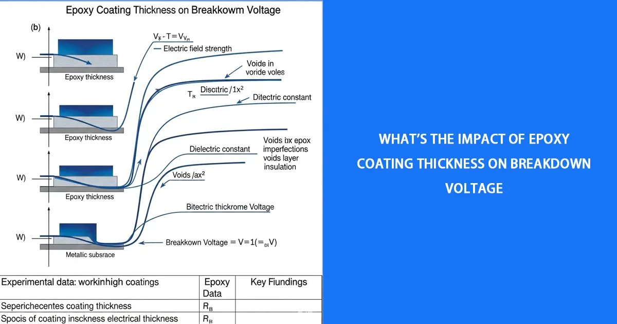 What's the Impact of Epoxy Coating Thickness on Breakdown Voltage