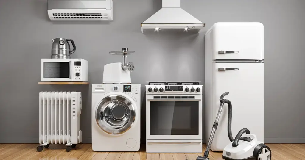 How do epoxy polyester powder coatings prevent appliance fading