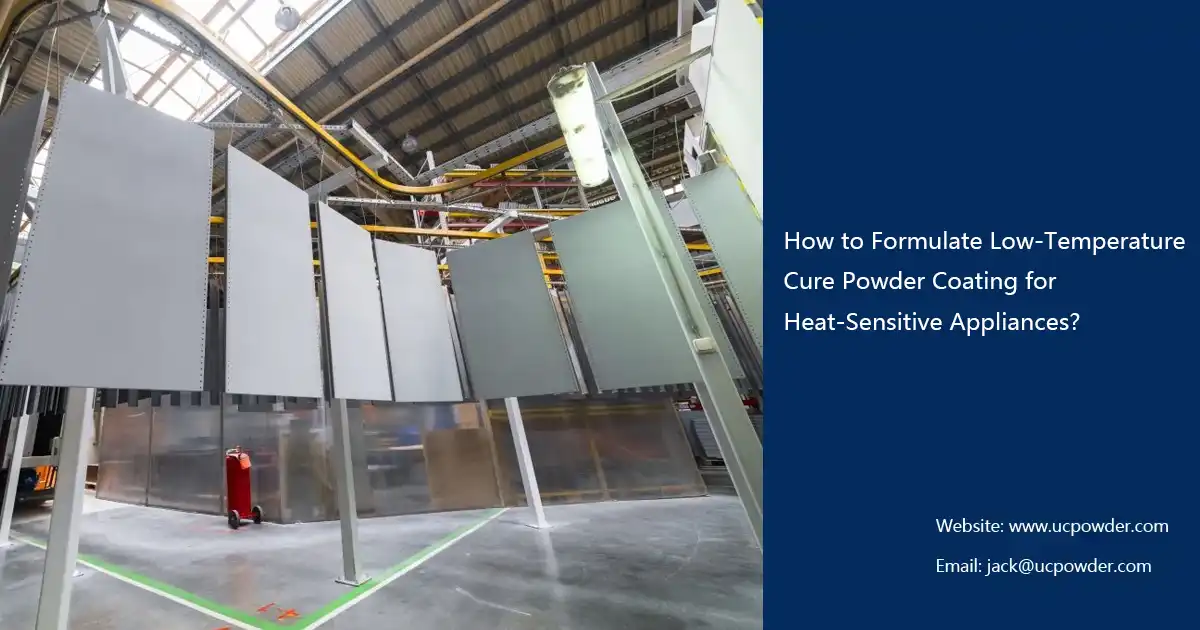 How to Formulate Low-Temperature Cure Powder Coating for Heat-Sensitive Appliances