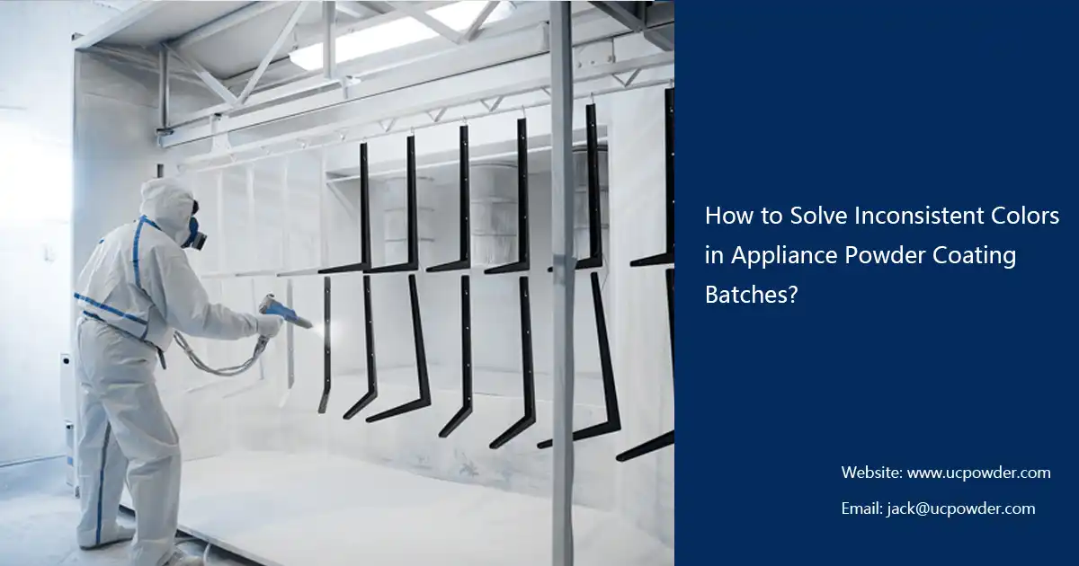 How to Solve Inconsistent Colors in Appliance Powder Coating Batches