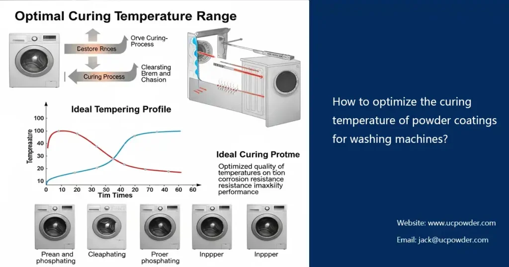 How to optimize the curing temperature of powder coatings for washing machines