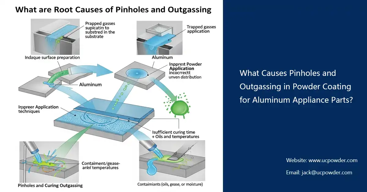 What Causes Pinholes and Outgassing in Powder Coating for Aluminum Appliance Parts?