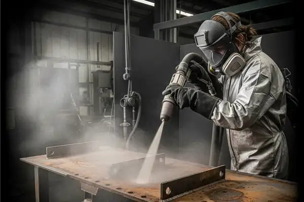 abrasive blasting