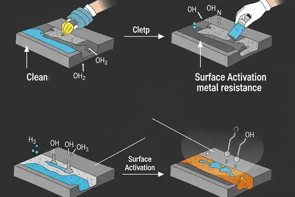zirconium pretreatment